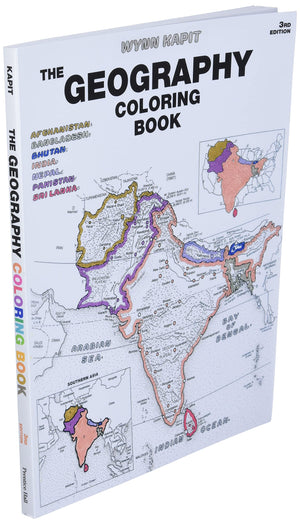 Geography Coloring Book,Used