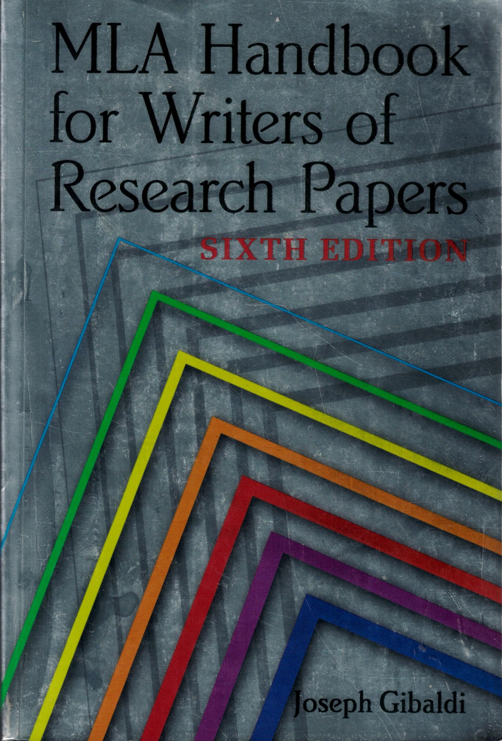 Mla Handbook For Writers Of Research Papers