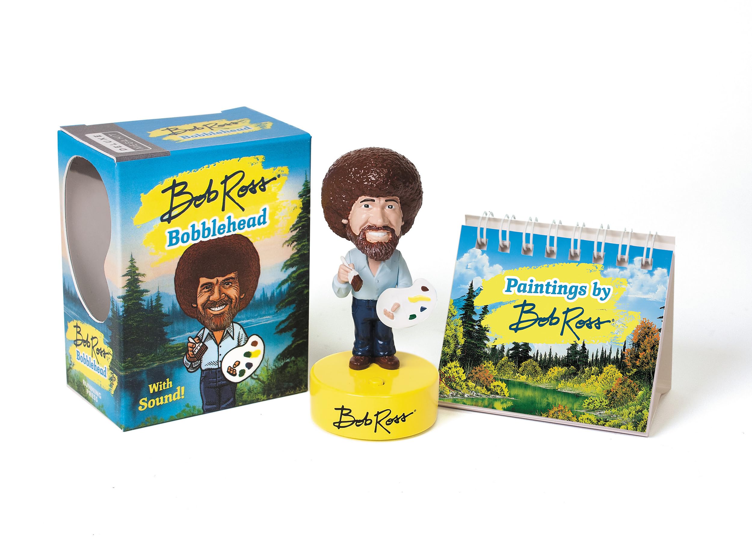 Bob Ross Bobblehead: With Sound! (RP Minis),Used