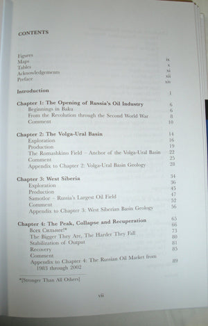 Russian Oil Supply: Performance and Prospects (Oxford Institute for Energy Studies),New