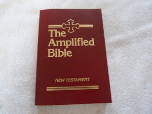 Amplified Pocket Thin New Testament,New
