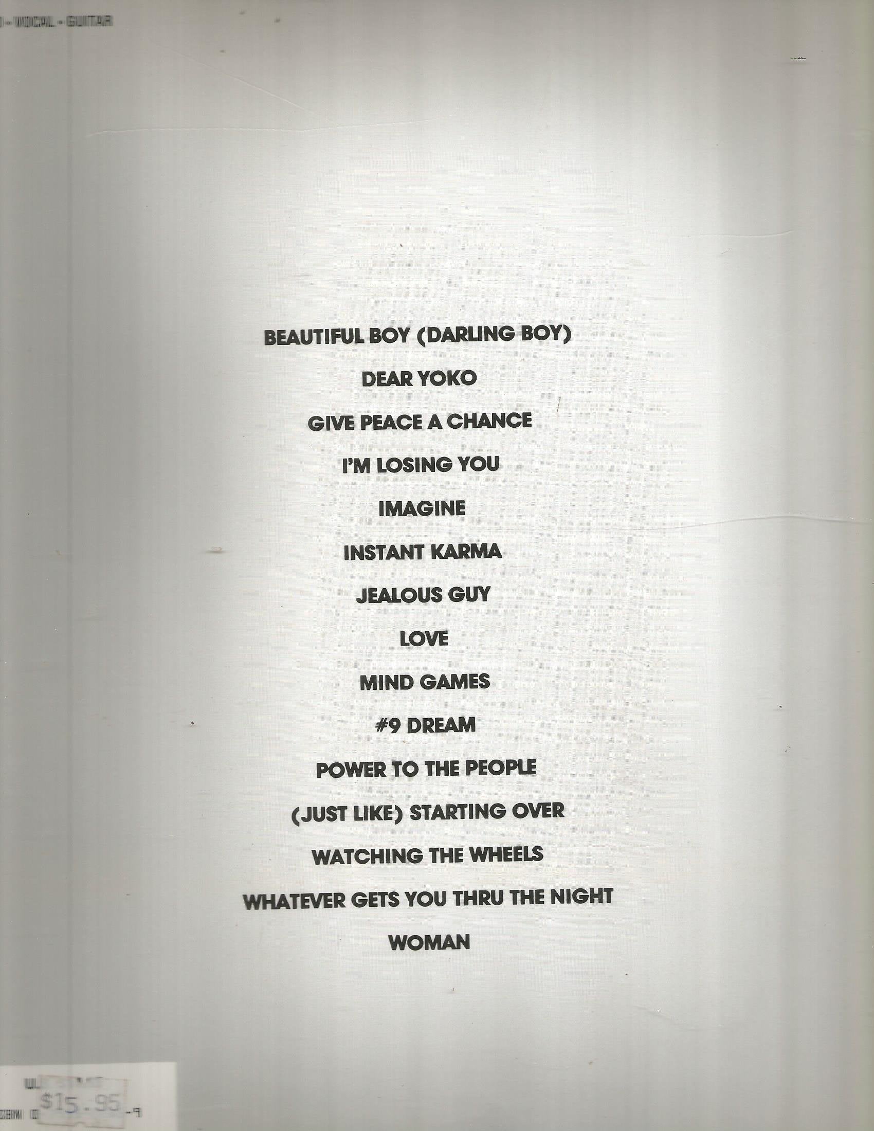 The John Lennon Collection,Used