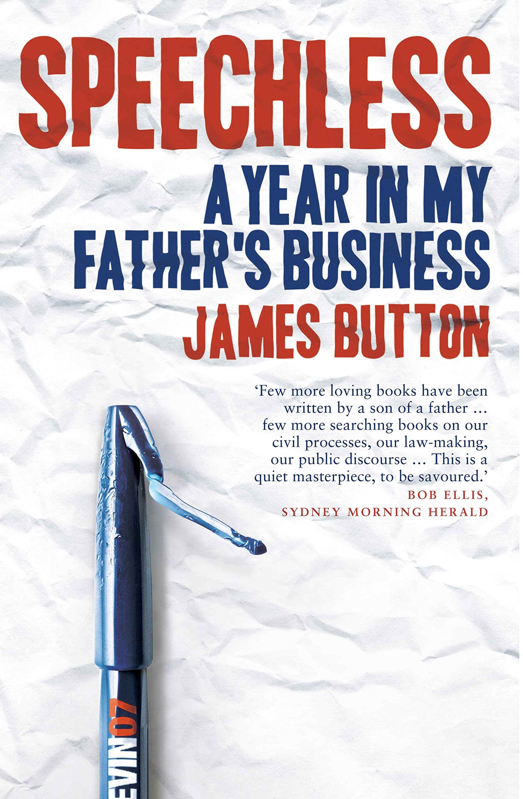 Speechless: A Year in My Father's Business,Used