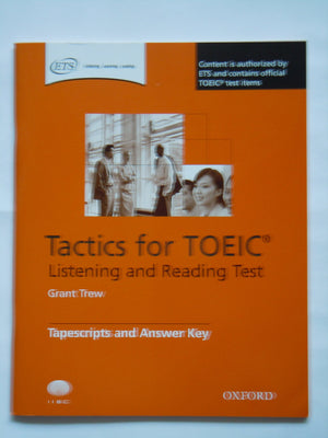Tactics for TOEIC Listening and Reading Test Pack,Used