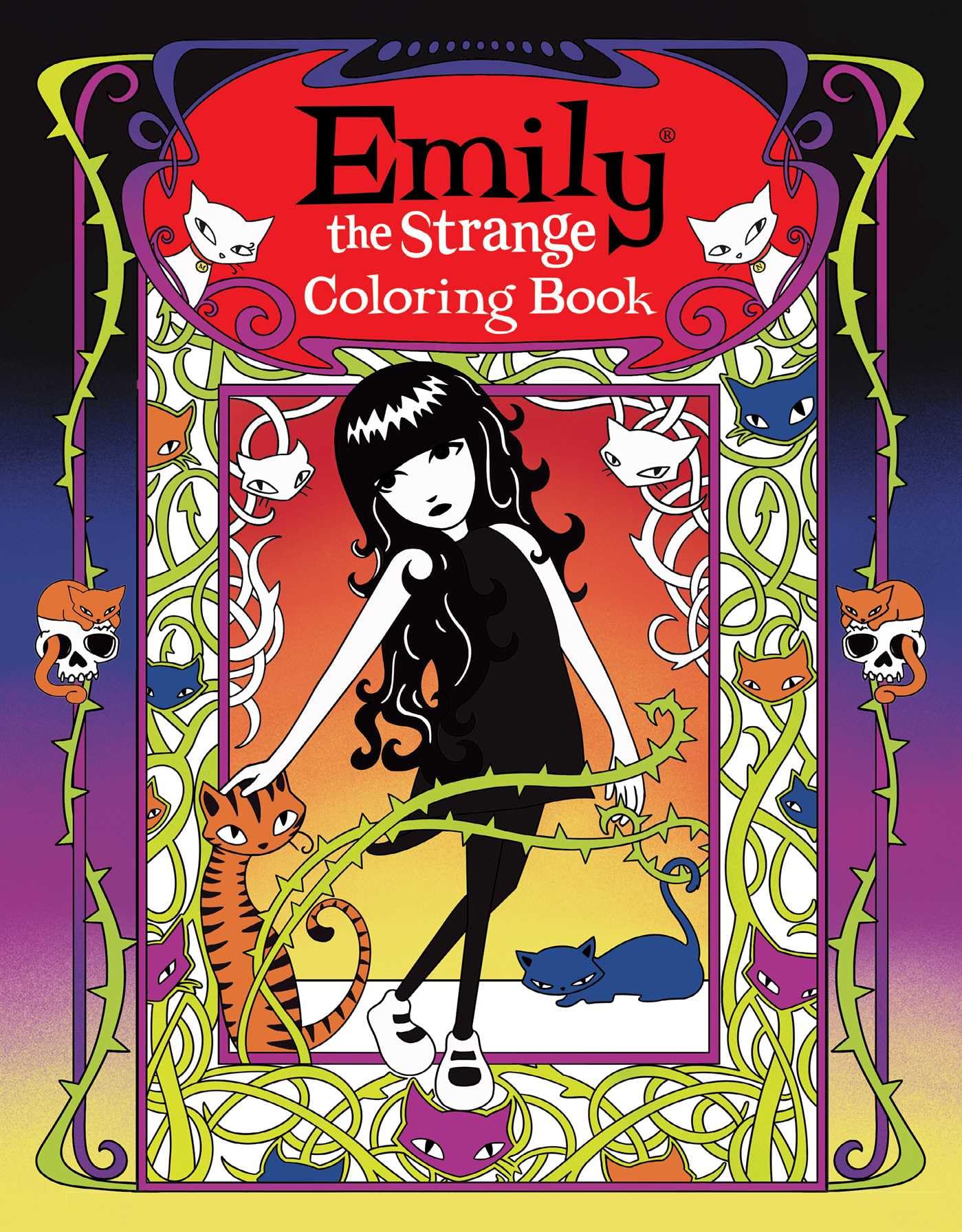 Emily The Strange Coloring Book