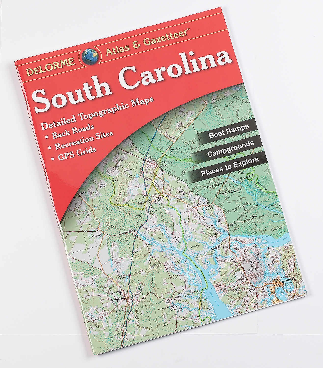 South Carolina Atlas & Gazetteer (Delorme Atlas & Gazetteer),Used