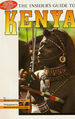 Insider's Guide to Kenya, 1990/Book and Map,Used