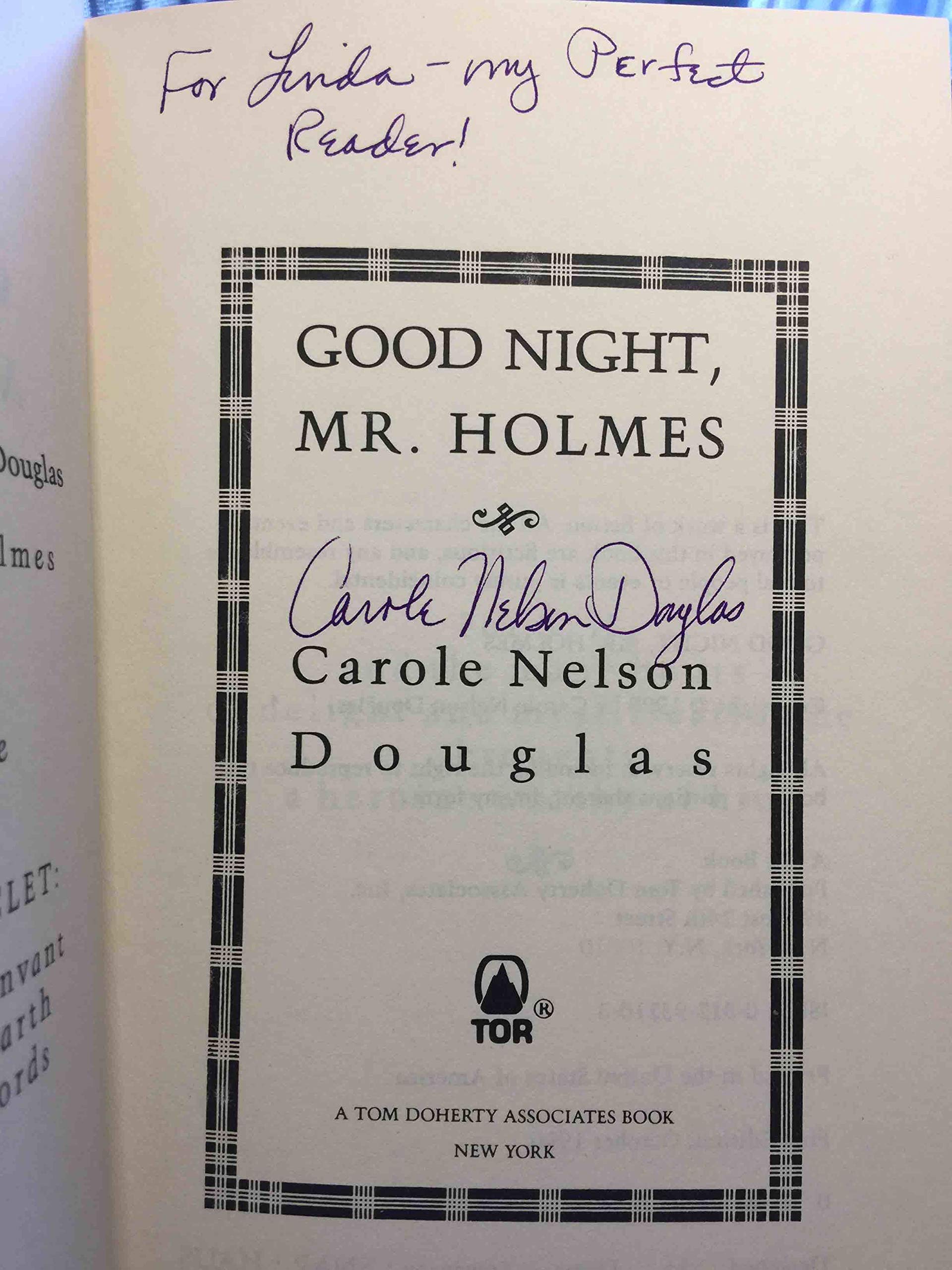 Good Night Mr. Holmes,Used
