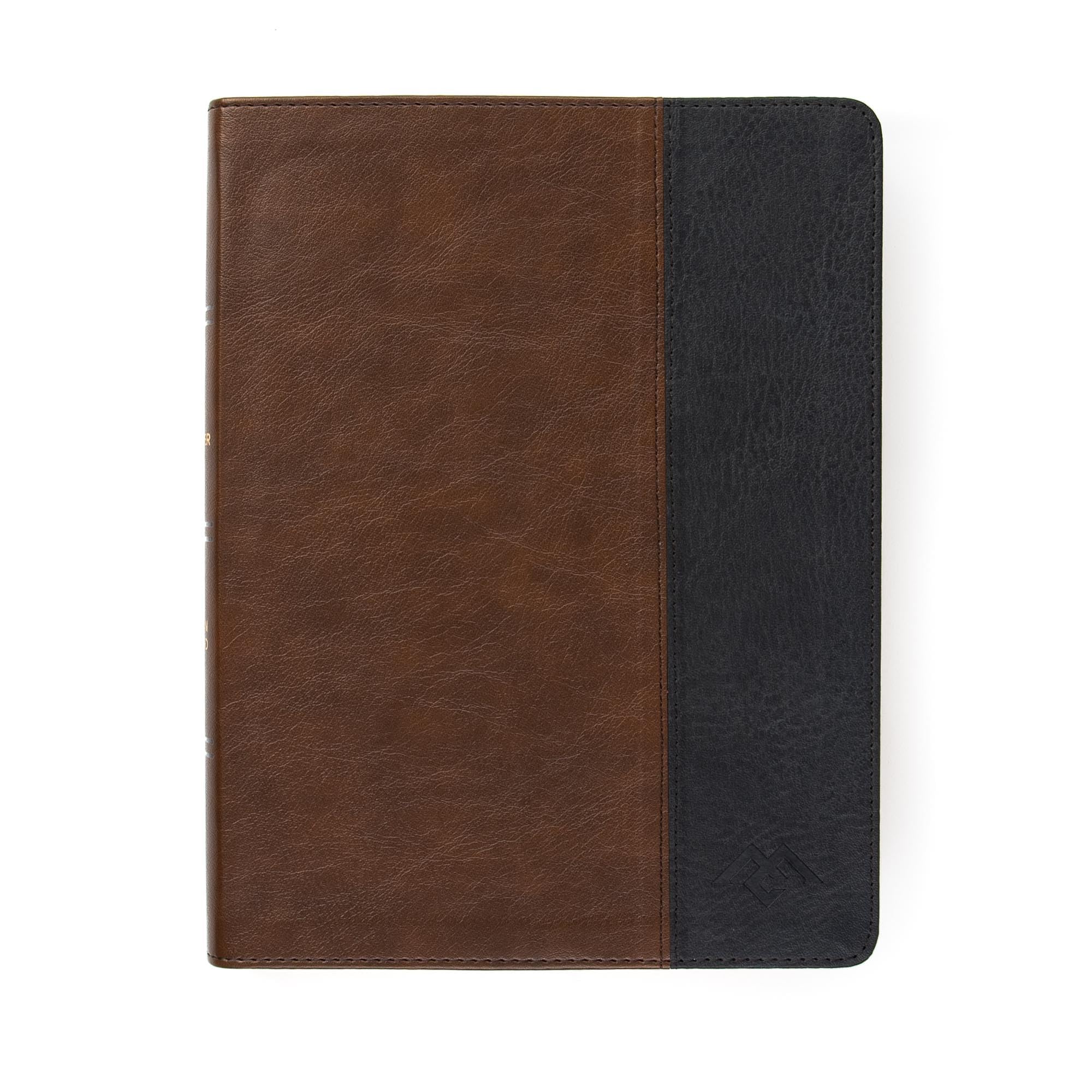 CSB Men of Character Bible, Brown/Black LeatherTouch, Black Letter, Presentation Page, Articles, Character Profiles, EasytoRea