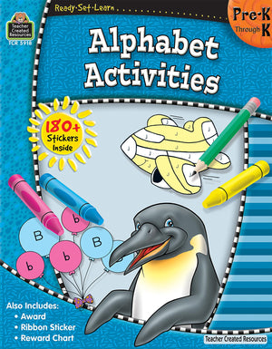 ReadySetLearn: Alphabet Activities, Grades PreKK from Teacher Created Resources,Used