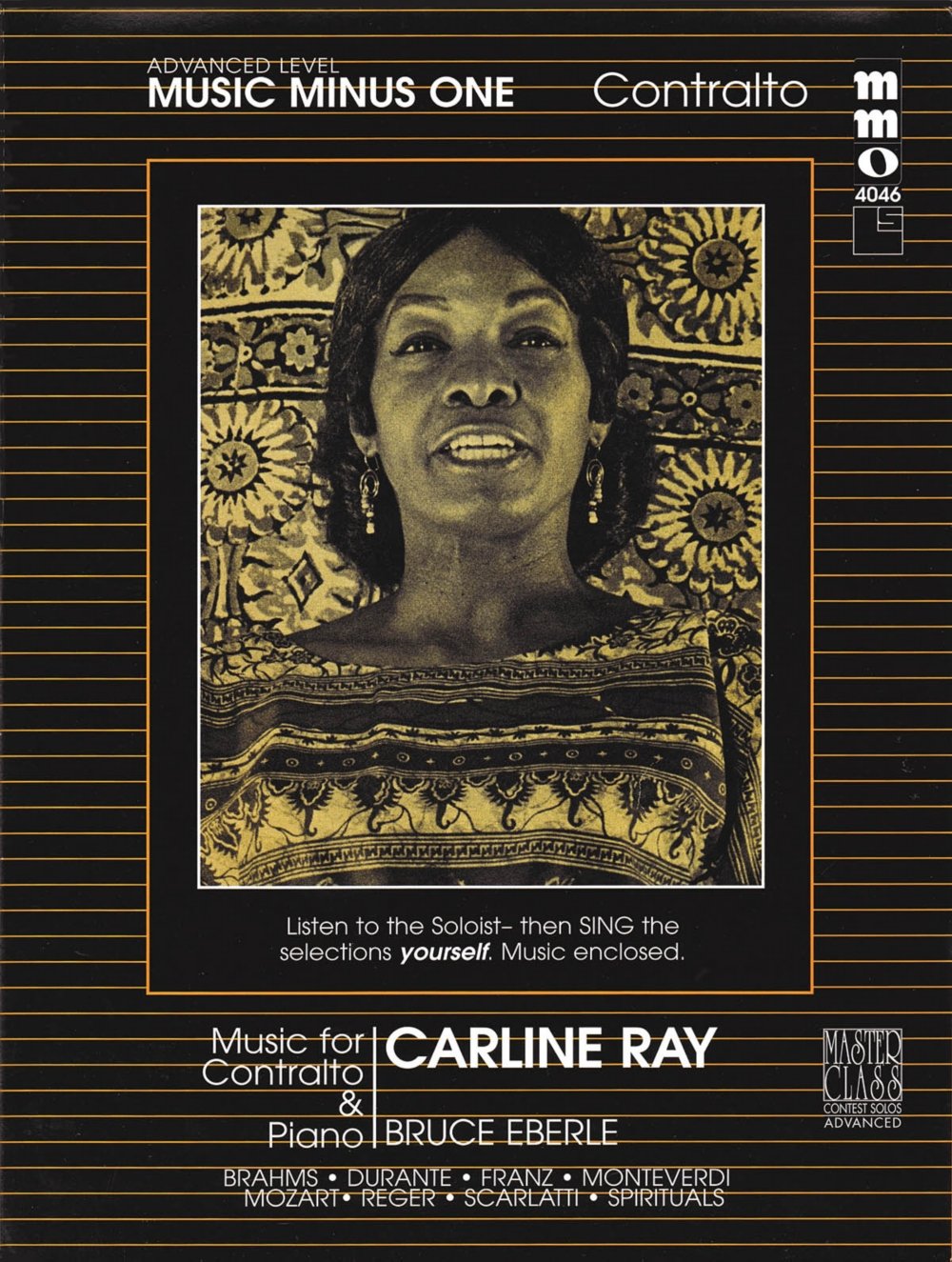 Music For Contralto & Piano,New