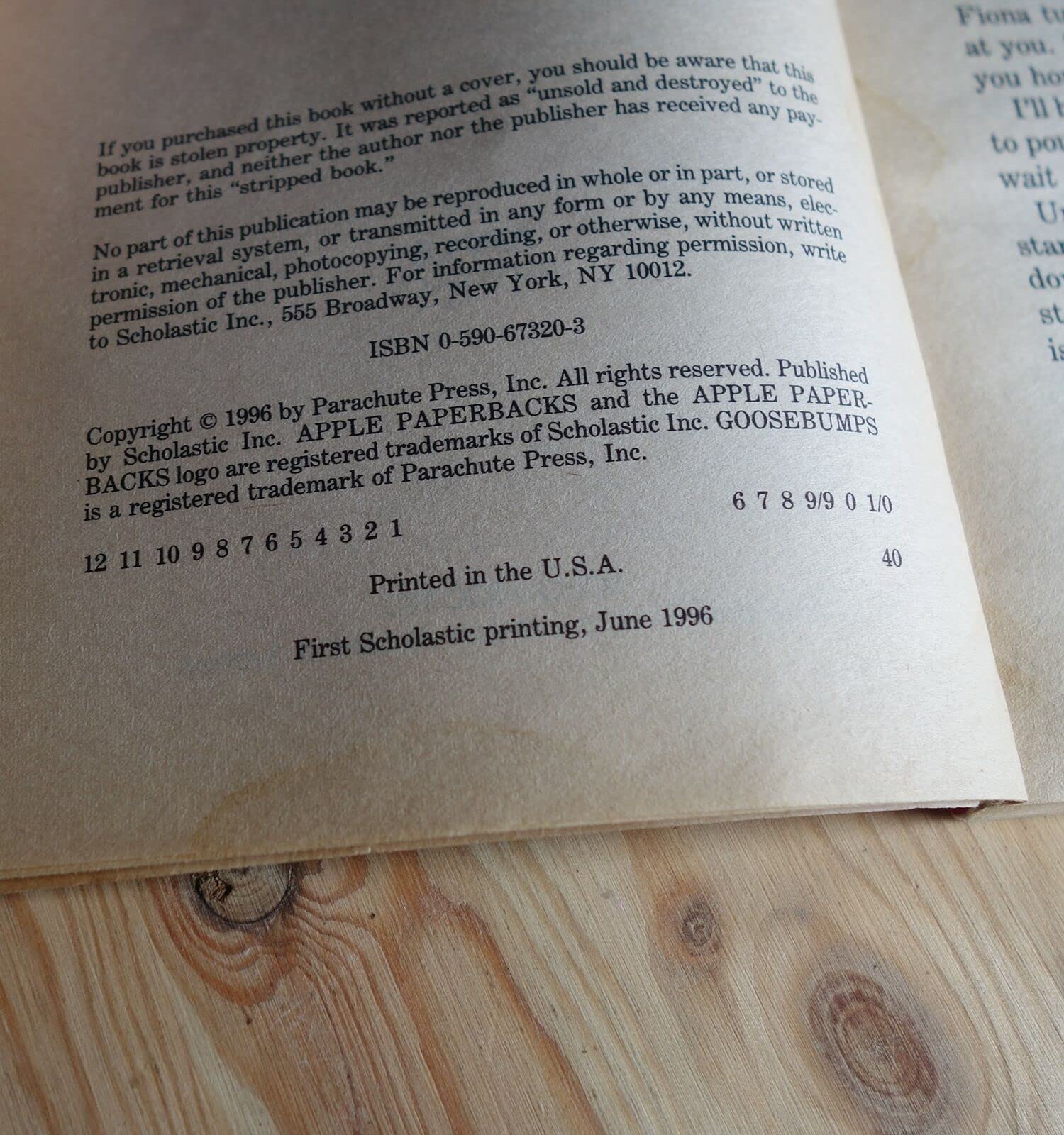 Beware Of The Purple Peanut Butter (Give Yourself Goosebumps, No 6) (Give Yourself Goosebumps, 6)