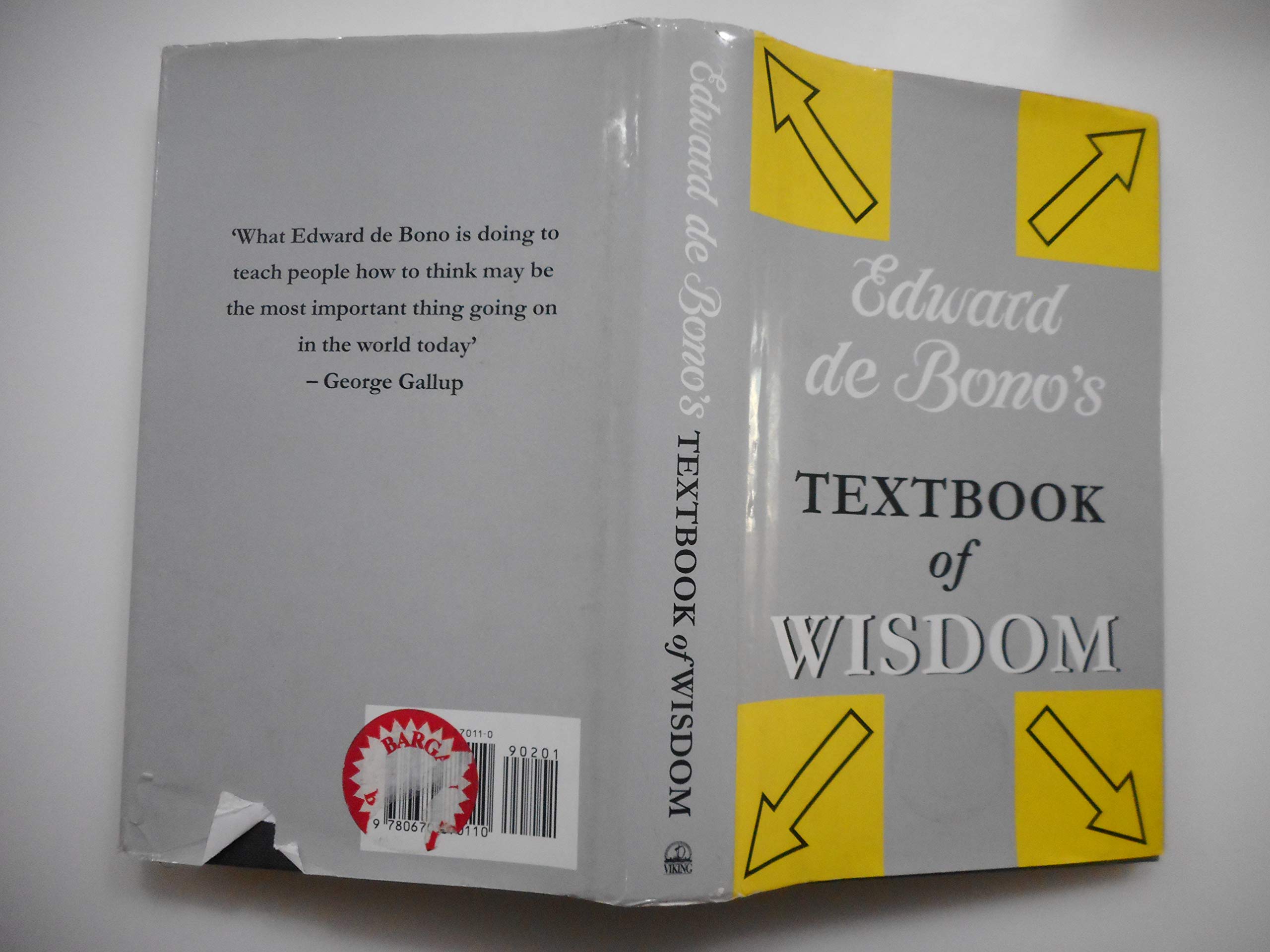Edward de Bono's Textbook of Wisdom,Used