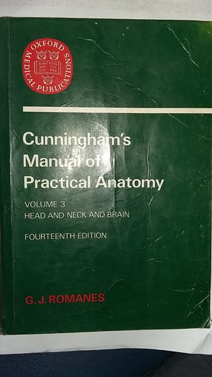 Manual Practical Anatomy Vol 3 14/E (Oxford Medicine Publications) (v. 3),Used