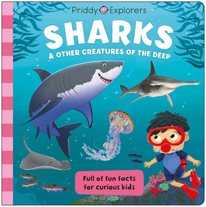 Priddy Explorers: Sharks: & Other Creatures Of The Deep,Used