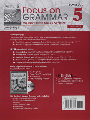 Focus on Grammar, Level 5, 4th Edition,Used