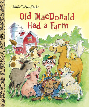 Old Macdonald Had A Farm (Little Golden Book),New