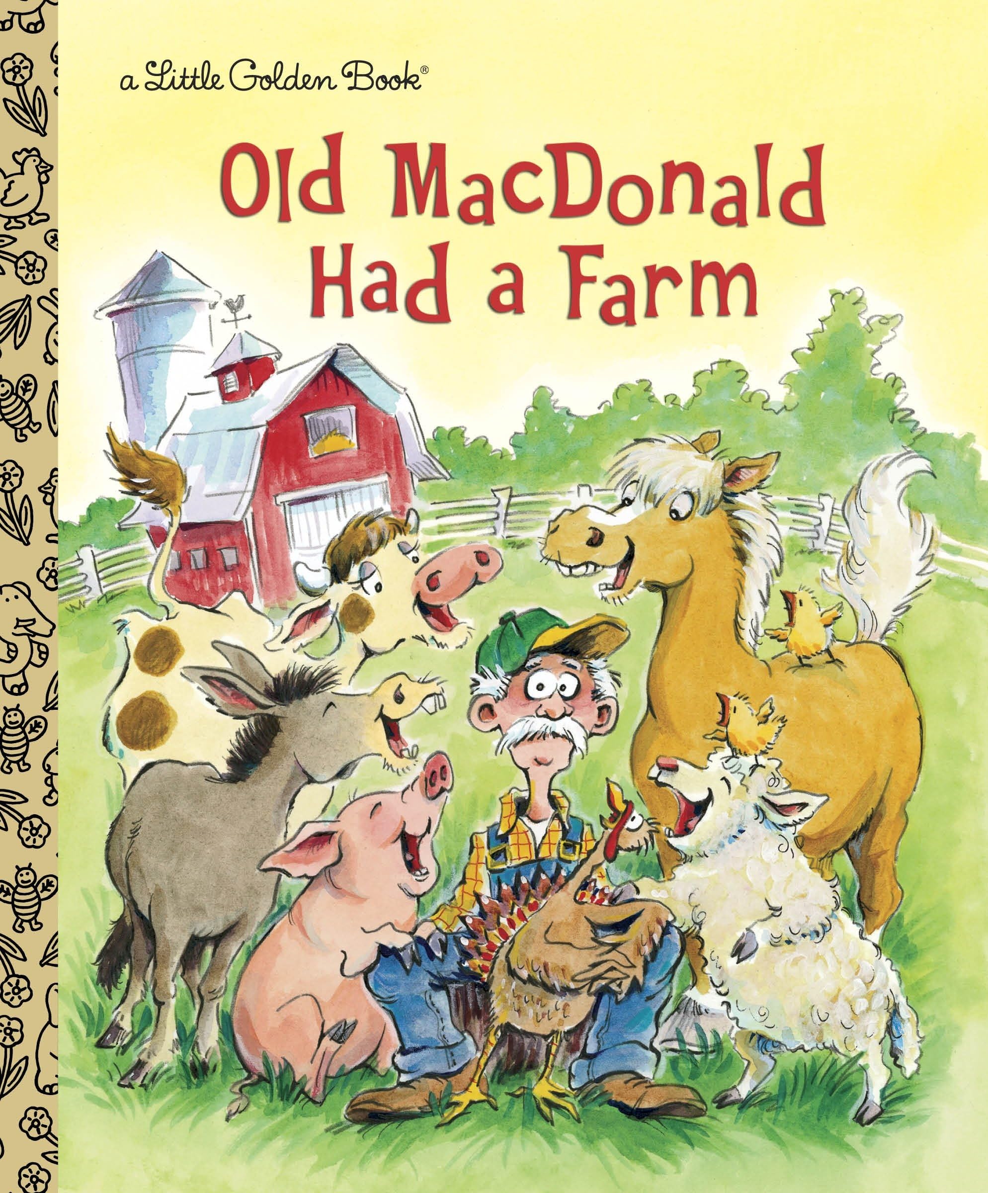 Old Macdonald Had A Farm (Little Golden Book)-used