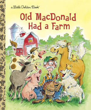 Old Macdonald Had A Farm (Little Golden Book)-used