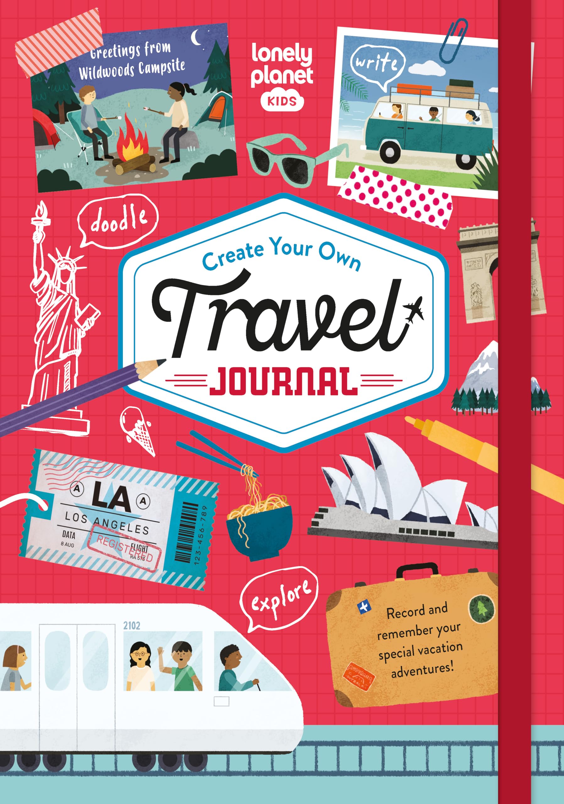 Lonely Planet Kids Create Your Own Travel Journal 1,Used