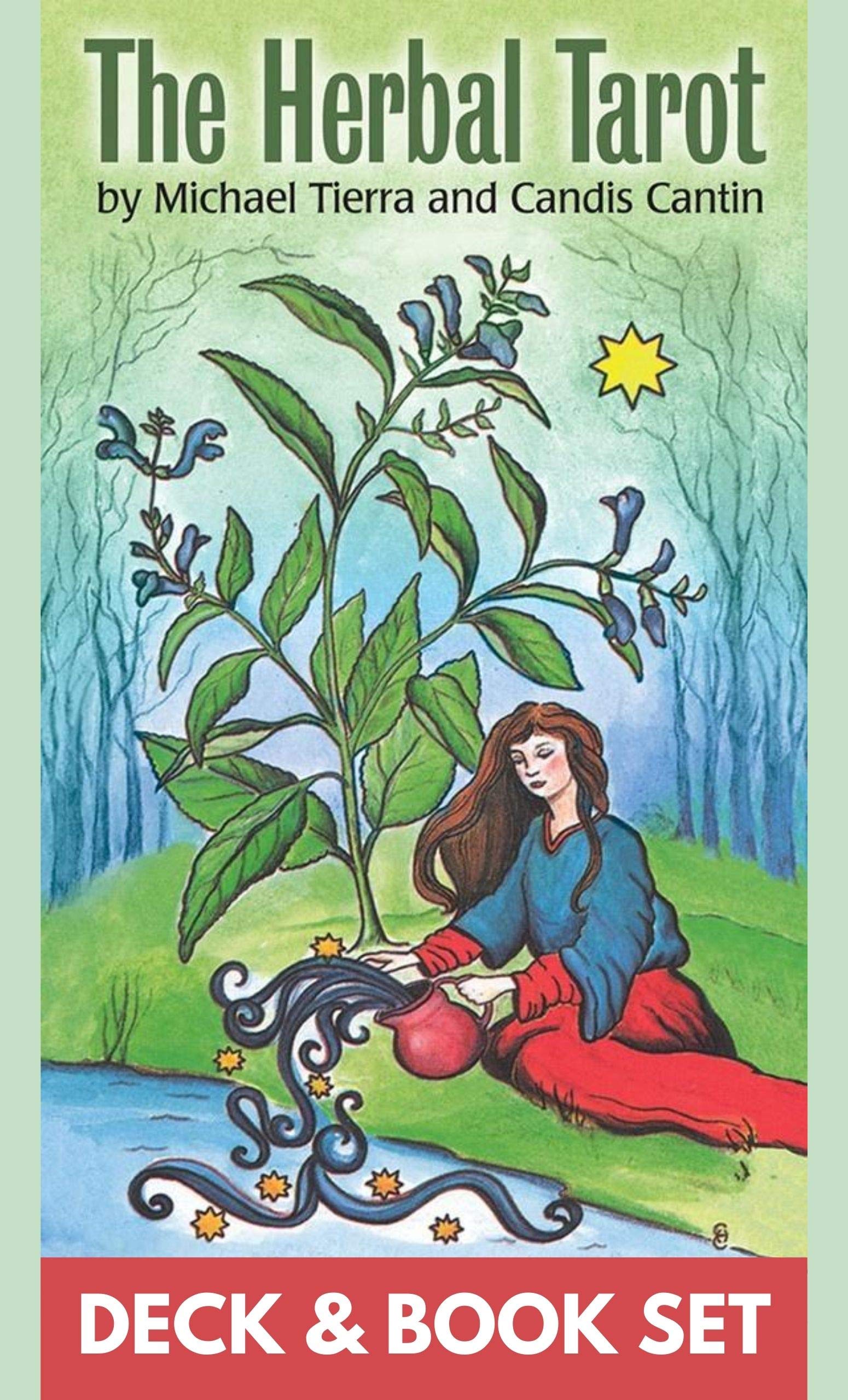 Herbal Tarot Deck & Book Set: A Guide to the Herbal Tarot,Used
