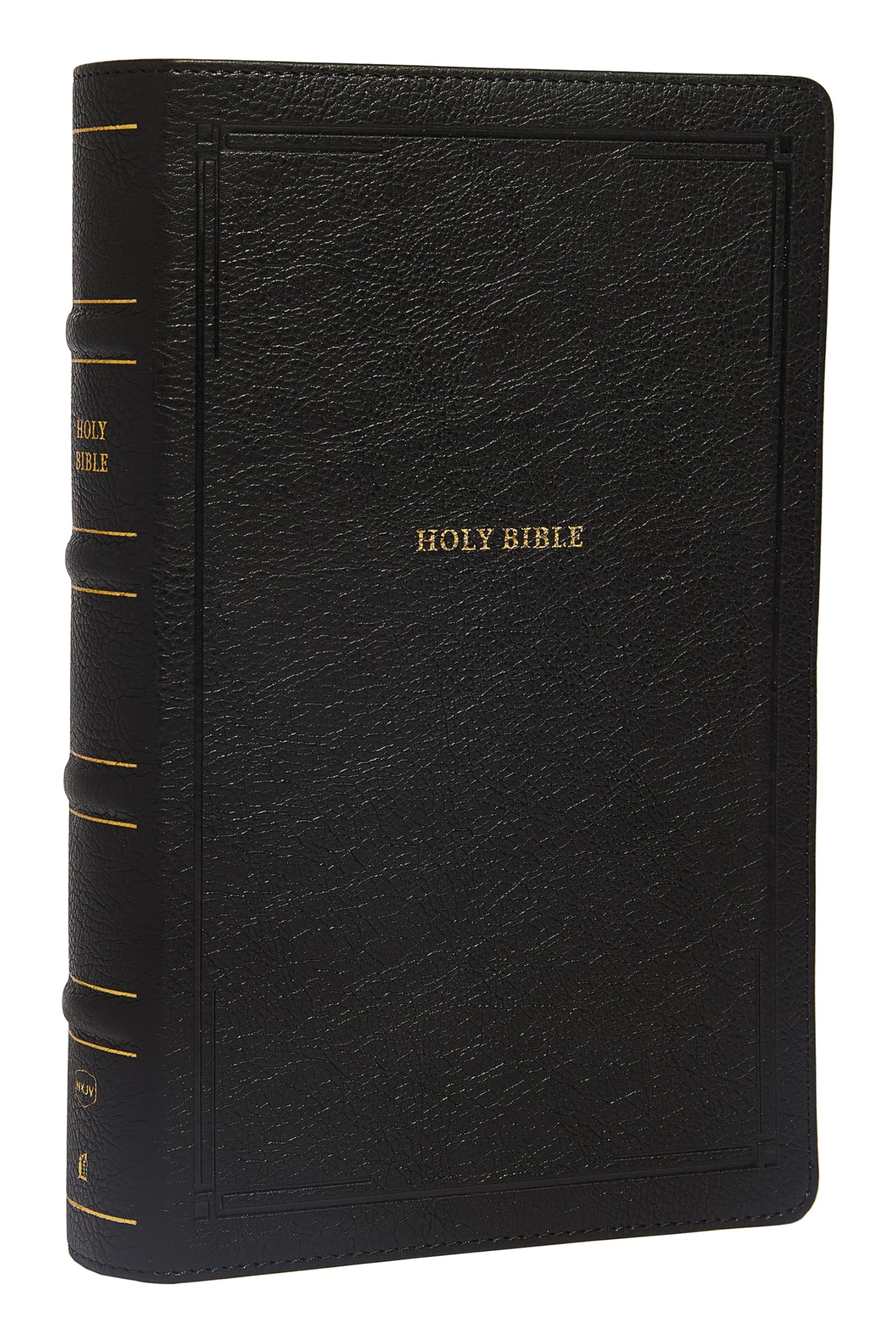 Nkjv, Endofverse Reference Bible, Personal Size Large Print, Leathersoft, Black, Red Letter, Comfort Print: Holy Bible, New Ki