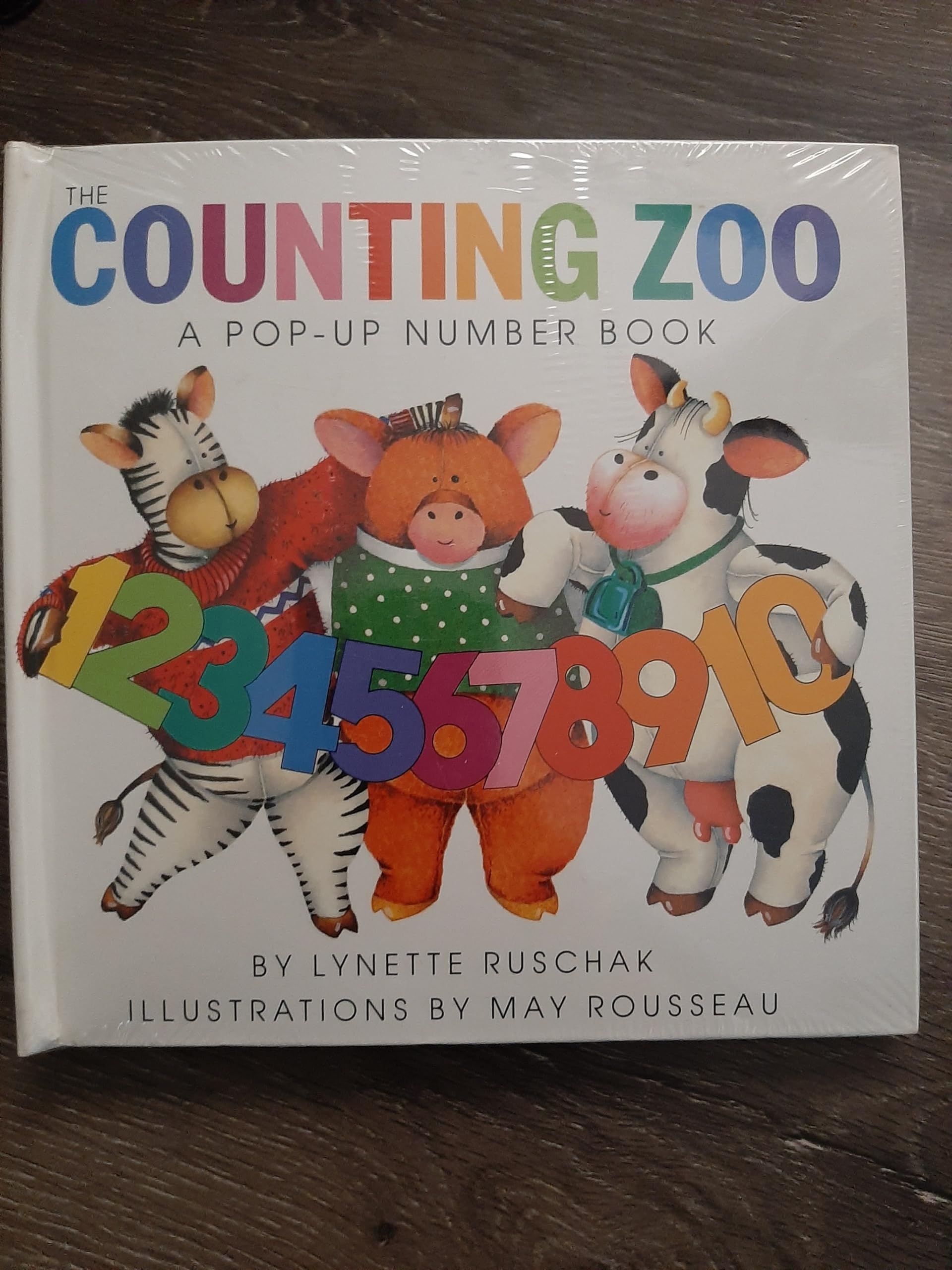 The Counting Zoo: A PopUp Number Book,Used