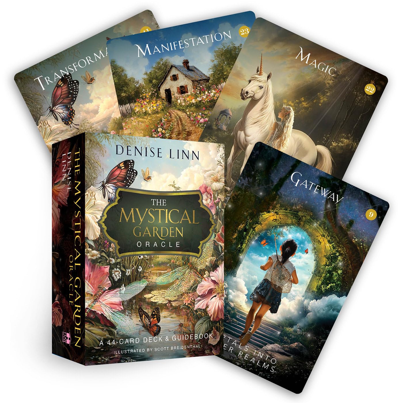 The Mystical Garden Oracle: A 44Card Deck & Guidebook