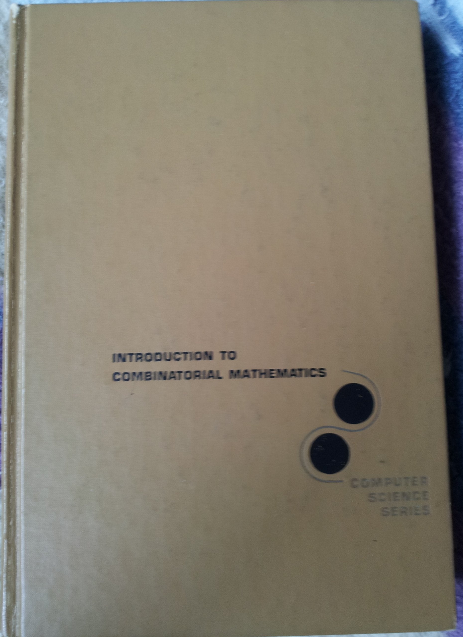 Introduction To Combinatorial Mathematics,Used