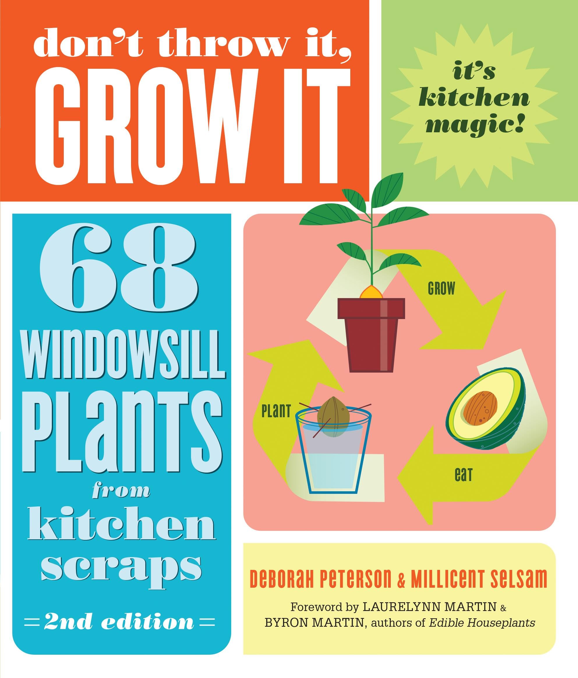 DonT Throw It, Grow It, 2Nd Edition: 68 Windowsill Plants From Kitchen Scraps