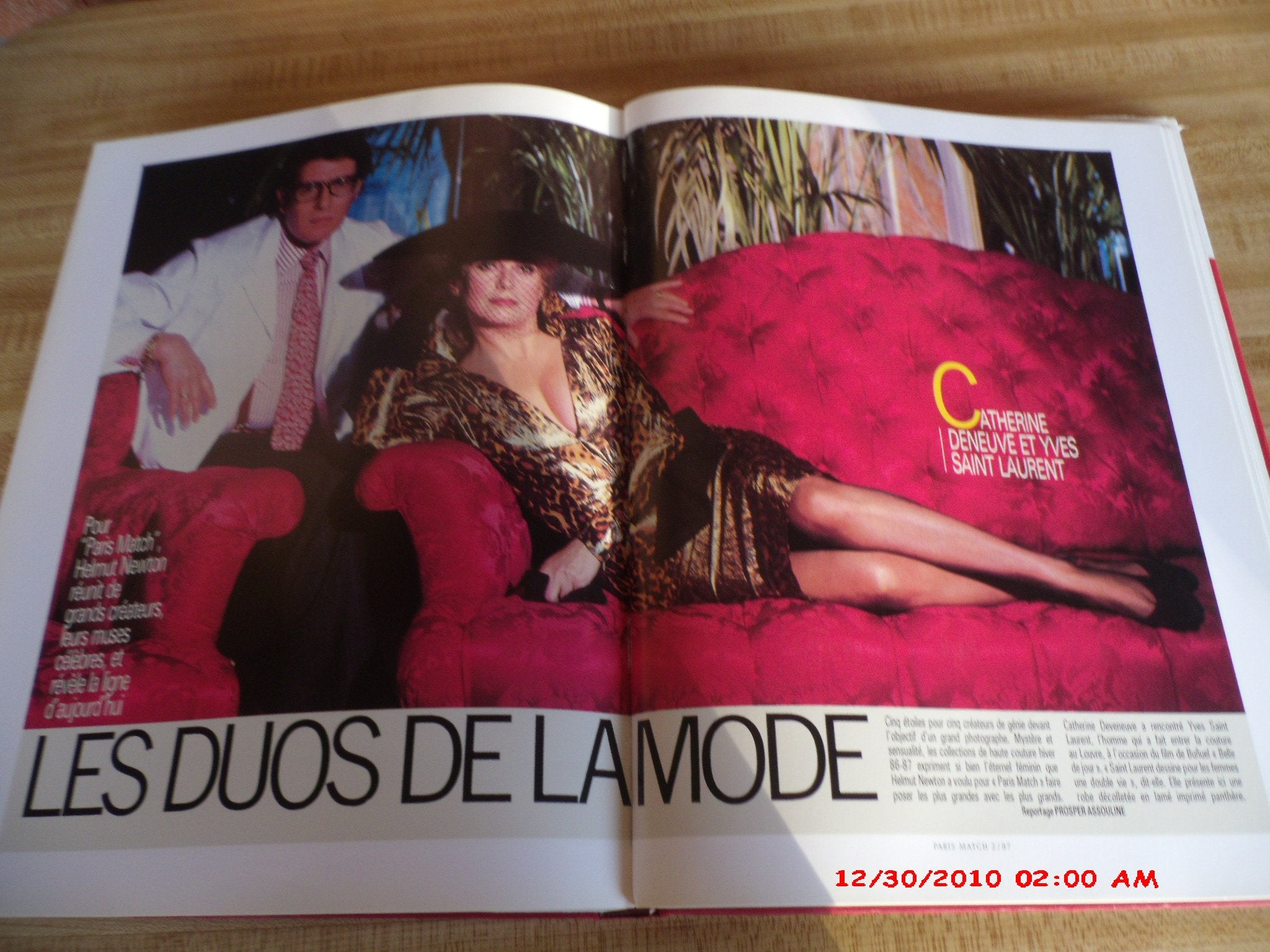 Hemut Newton: Pages From The Glossies,Used