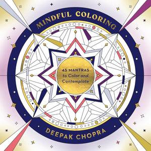 Mindful Coloring: 45 Mantras To Color And Contemplate: A Mindfulness Coloring Book,Used