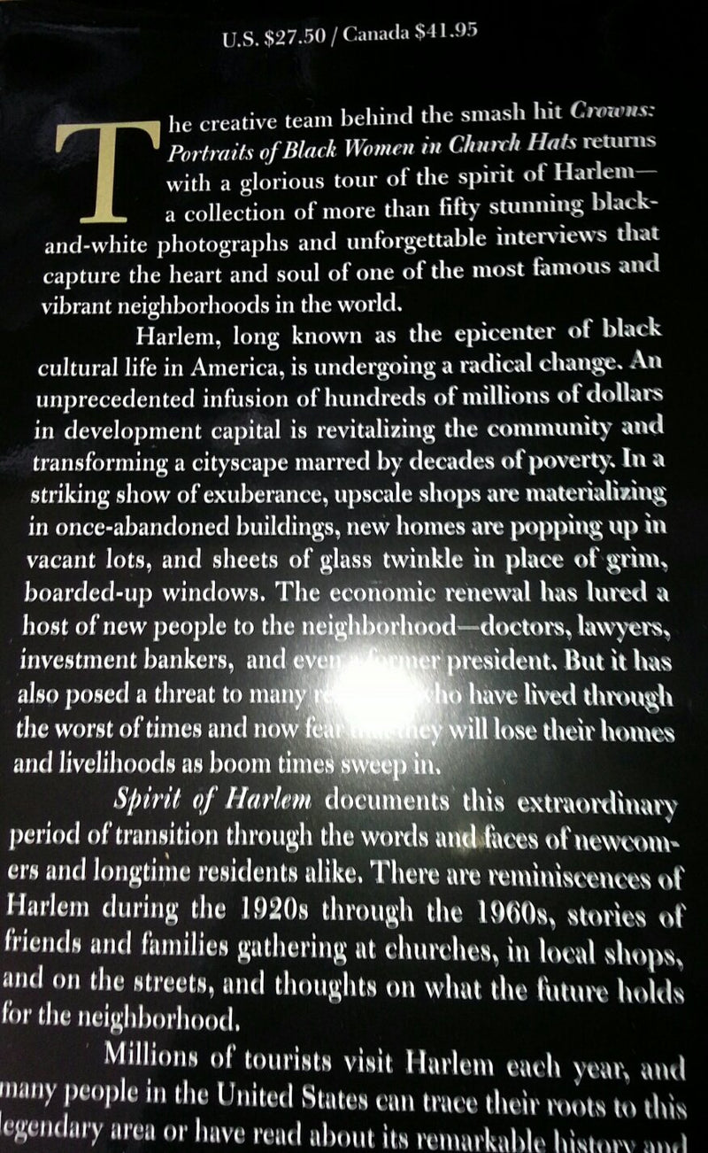 Spirit Of Harlem: A Portrait Of America'S Most Exciting Neighborhood,New