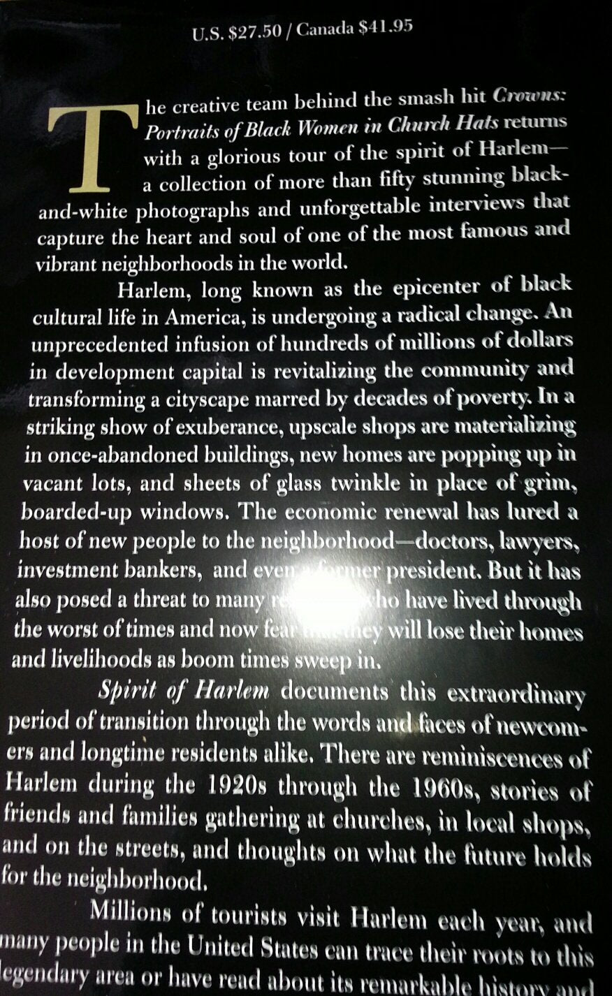 Spirit Of Harlem: A Portrait Of America'S Most Exciting Neighborhood,New