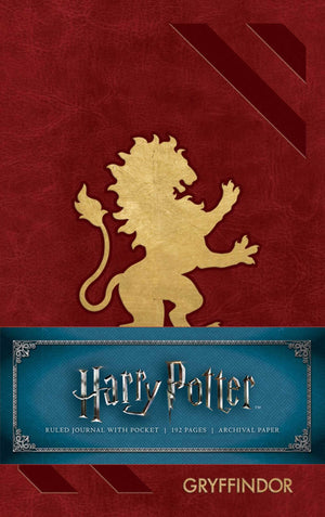 Harry Potter: Gryffindor Ruled Pocket Journal,Used