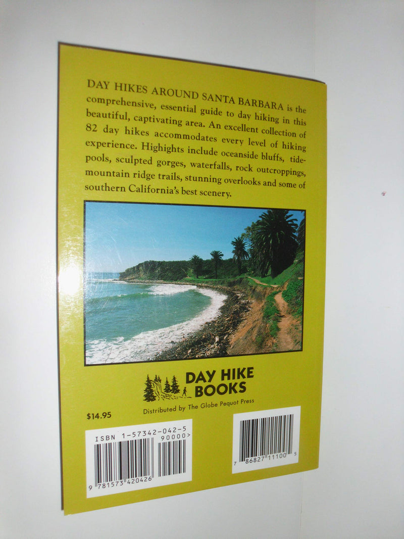 Day Hikes Around Santa Barbara California: 82 great hikes,Used
