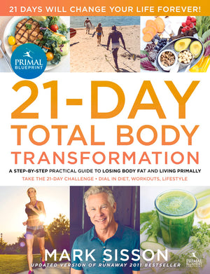 The Primal Blueprint 21Day Total Body Transformation: A stepbystep practical guide to losing body fat and living primally,New