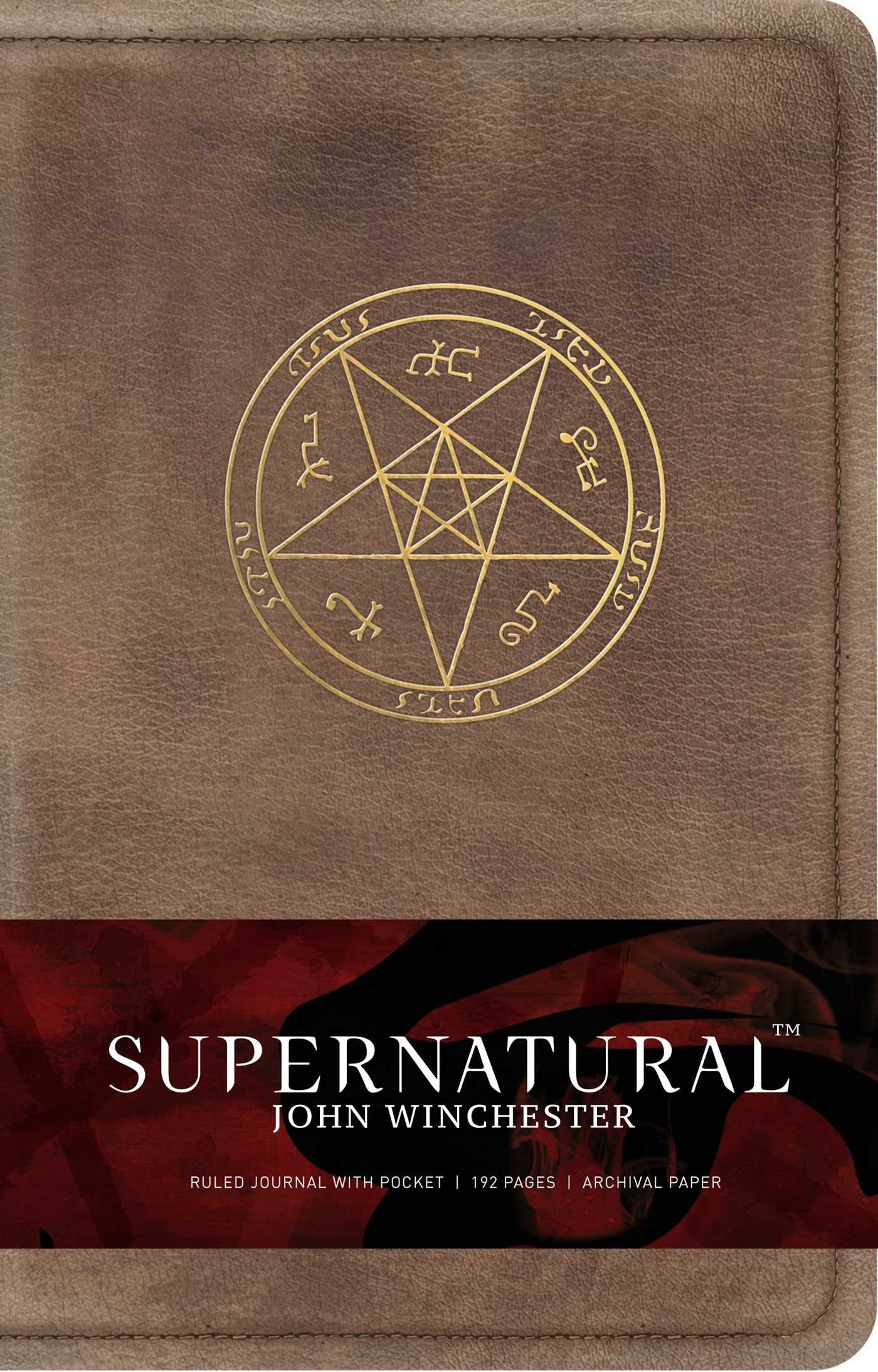 Supernatural: John Winchester Hardcover Ruled Journal (Science Fiction Fantasy),New