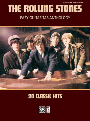 The Rolling Stones  Easy Guitar TAB Anthology: 20 Classic Hits,New