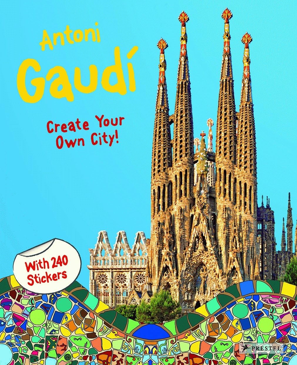 Antoni Gaud: Create Your Own City Sticker Book,Used