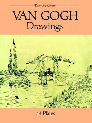 Van Gogh Drawings: 44 Plates (Dover Fine Art, History of Art),Used