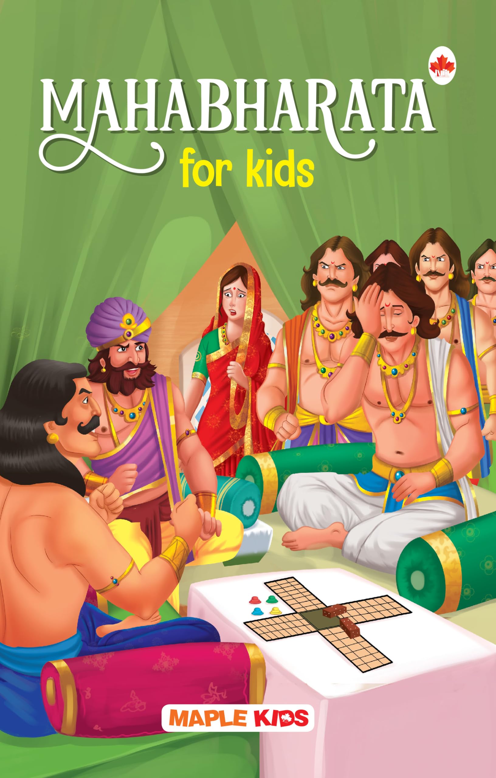 The Complete Mahabharata - Story Book For Kids - Mahabharata Stories For Children - Epic Of India - Krishna - Bhagavad Gita - Age 6+