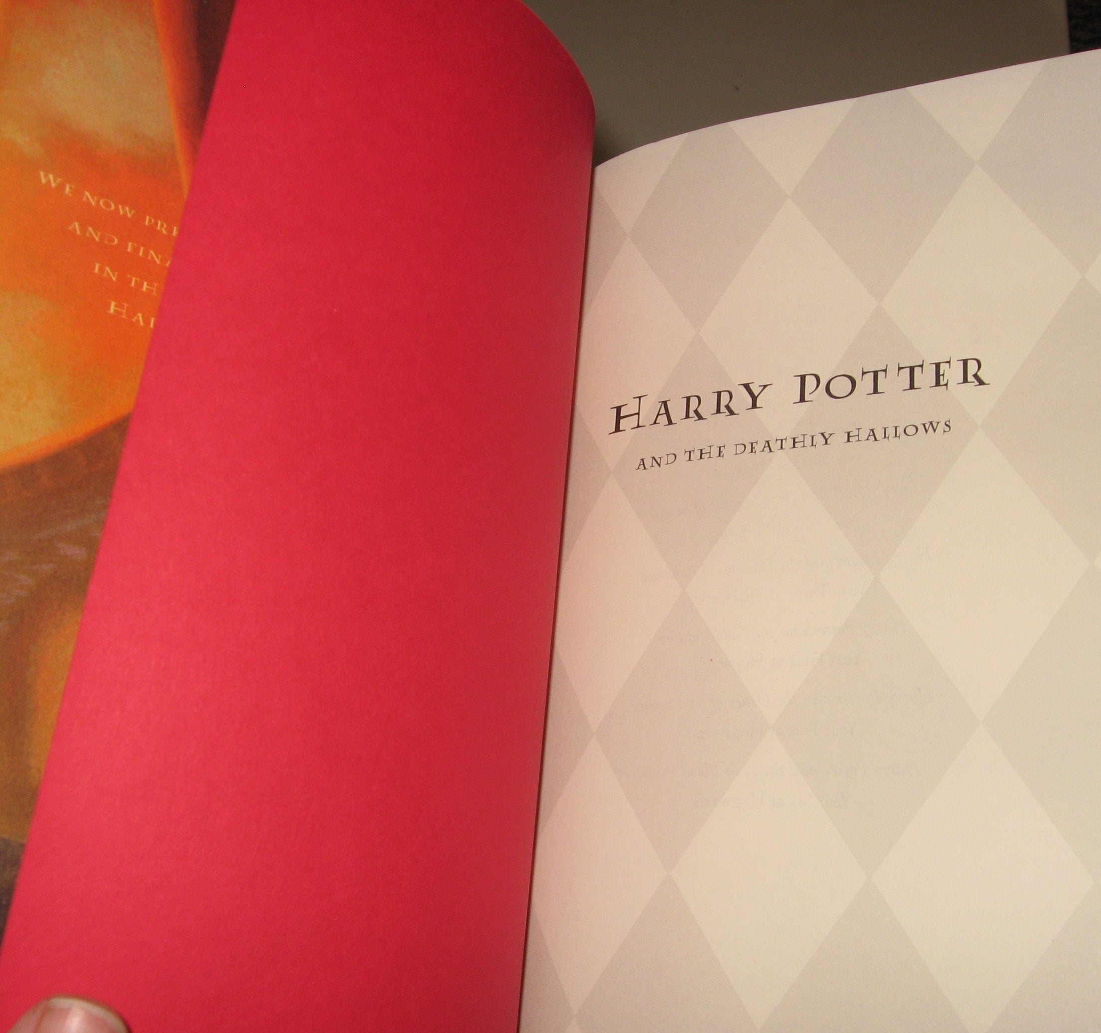 Harry Potter and the Deathly Hallows (Book 7) (Library Edition),Used