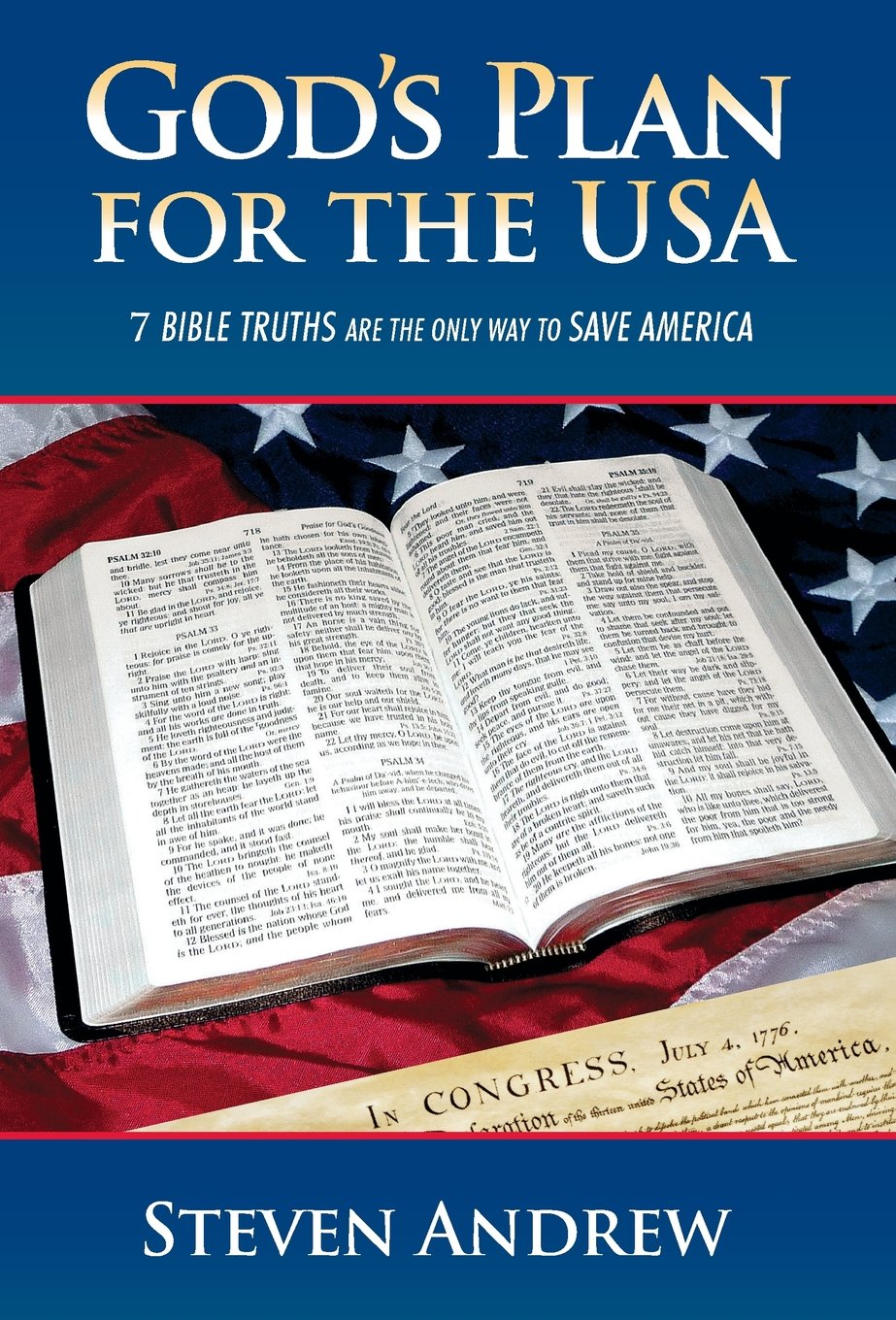 God's Plan for the USA: 7 Bible Truths Are the Only Way to Save America,Used
