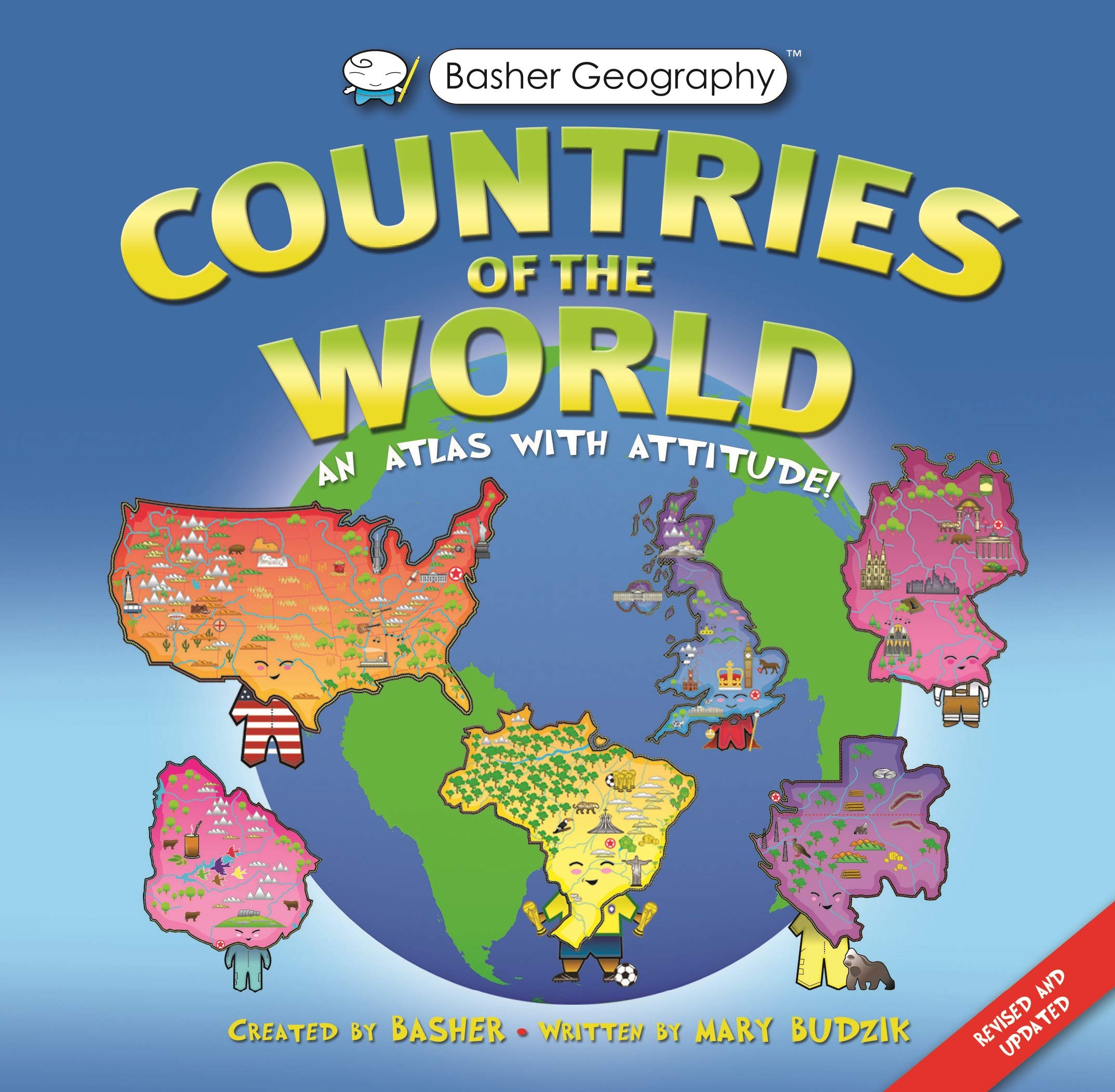 Basher Geography: Countries of the World: An Atlas with Attitude,Used
