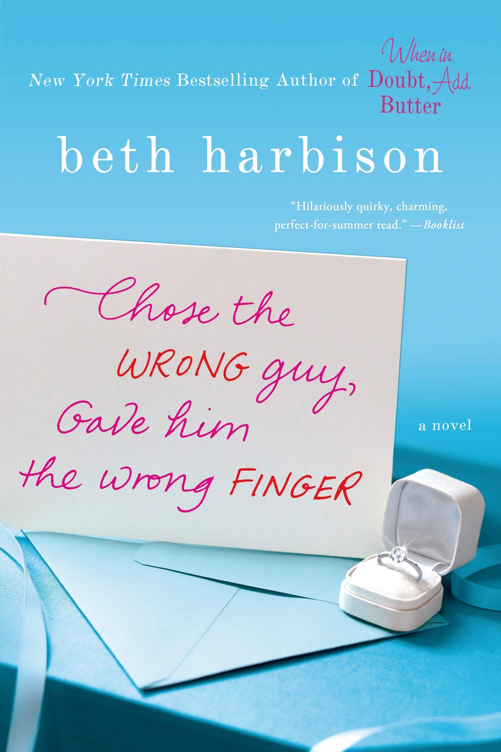 Chose the Wrong Guy, Gave Him the Wrong Finger: A Novel,Used