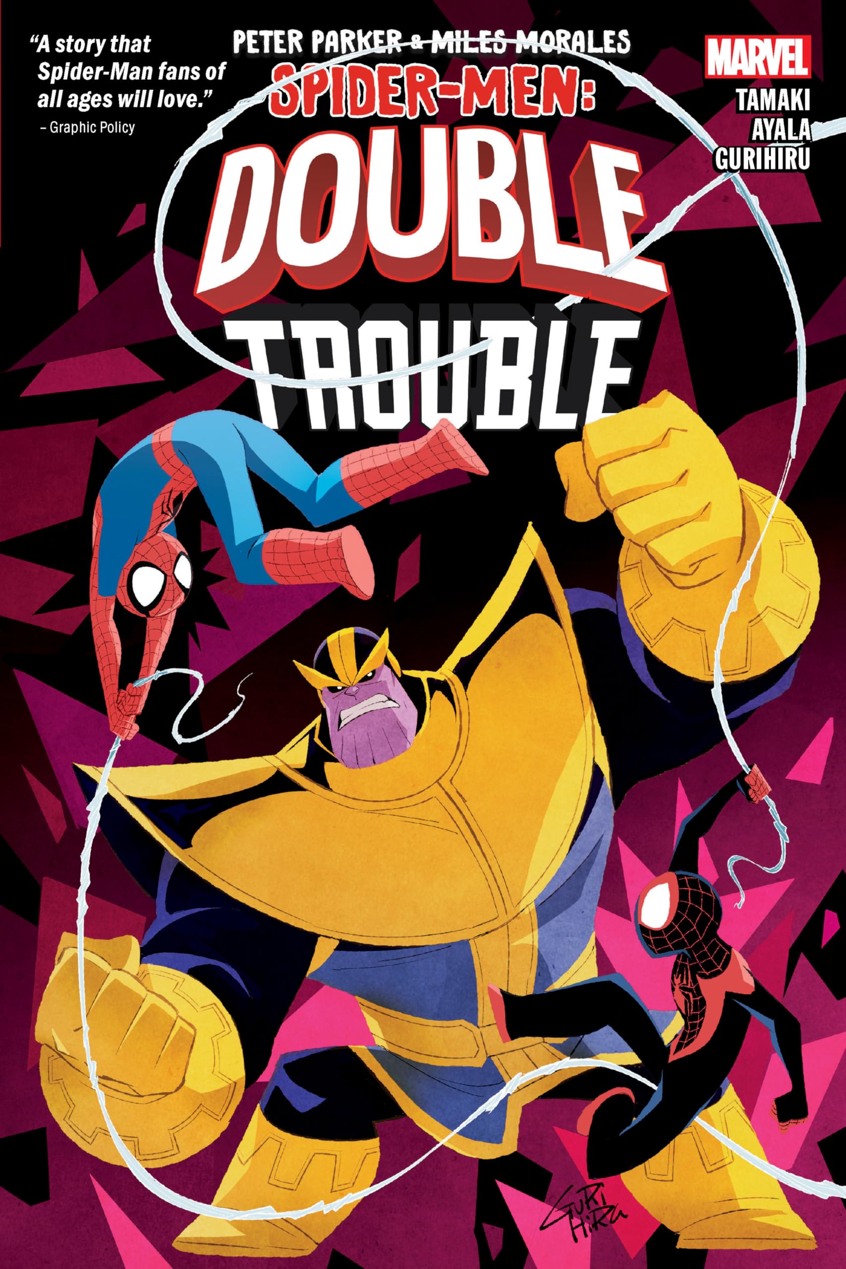 PETER PARKER & MILES MORALES: SPIDERMEN DOUBLE TROUBLE,Used