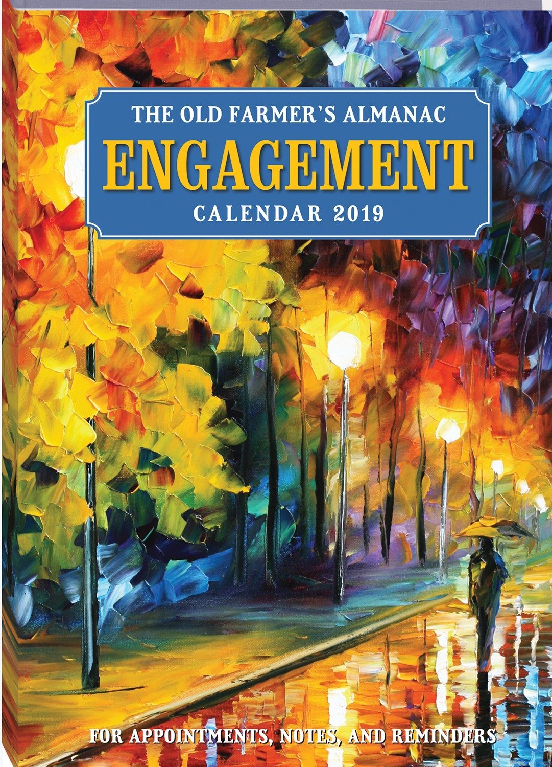 The Old Farmer's Almanac 2019 Engagement Calendar,Used