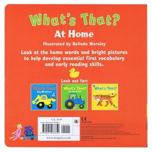 What's That? At Home A Ladybird First Words and Pictures Book,Used