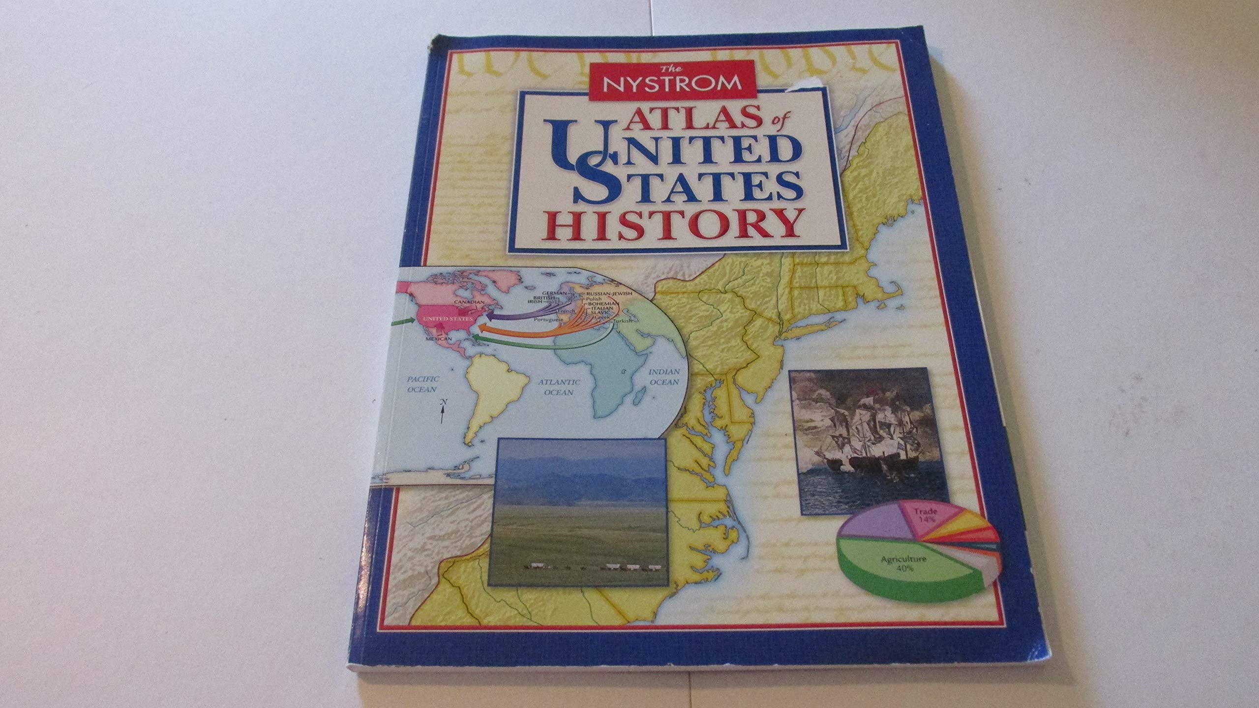 The Nystrom Atlas of United States History,Used